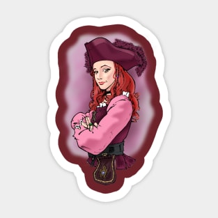 Pirate Redd Sticker